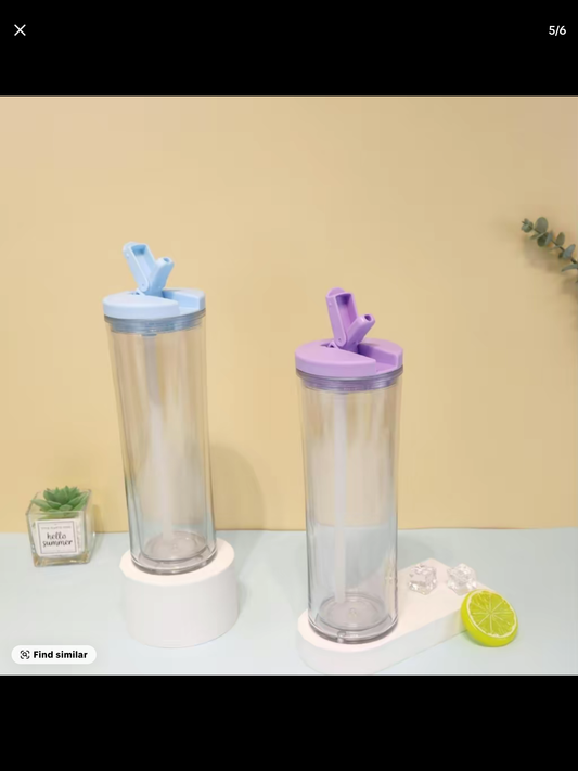 20oz Tumbler with Flip Top Lid